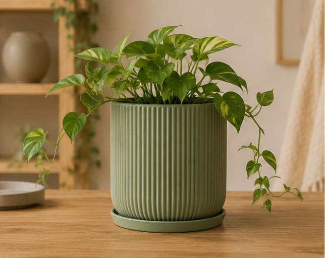Nordic Flow – Geriffelter Blumentopf